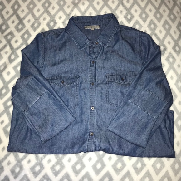 Jean button up - Picture 3 of 3
